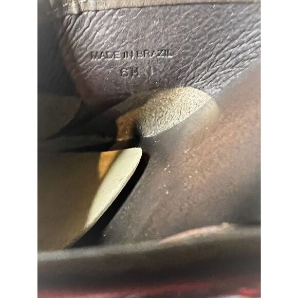 KORS‎ Michael Kors Brown Leather Clog with Braid Size 6M - Picture 6 of 6